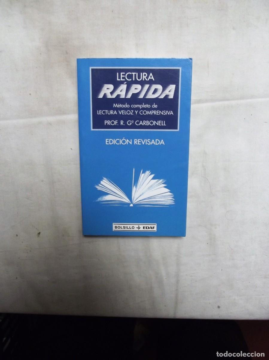 Libros: LECTURA RAPIDA POR PROF. R. G&ordf;. CARBONELL - Foto 1
