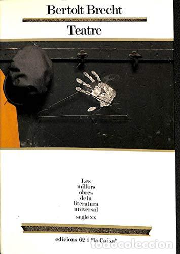 Livros em segunda m&atilde;o: TEATRE Un home es un home, El senyor Puntila i el seu criat Matti, El cercle de guix caucasia , prec