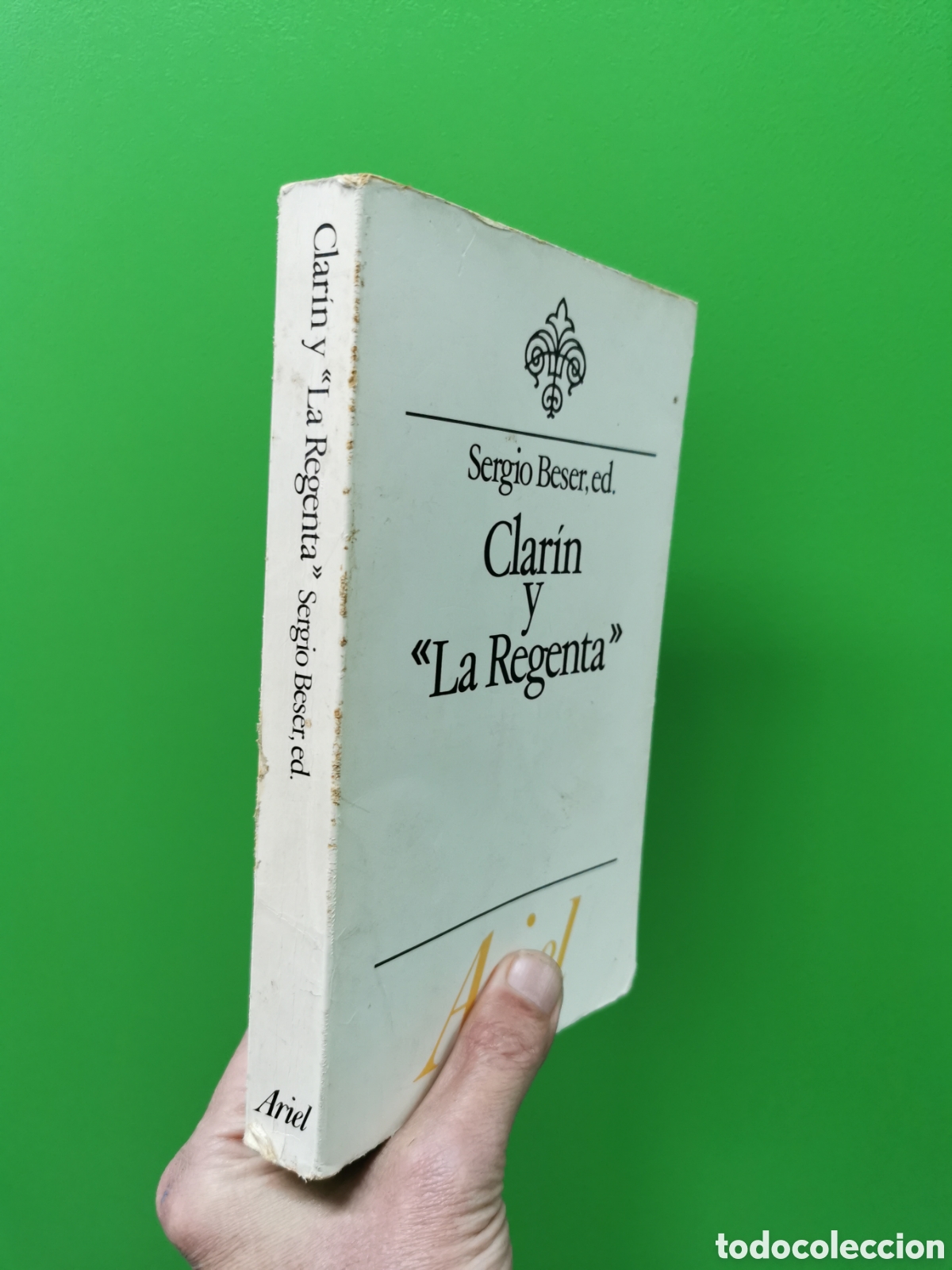 Libros: CLAR&Iacute;N Y &rdquo;LA REGENTA&rdquo;. SERGIO BESER, ED. EDITORIAL ARIEL. - Foto 1