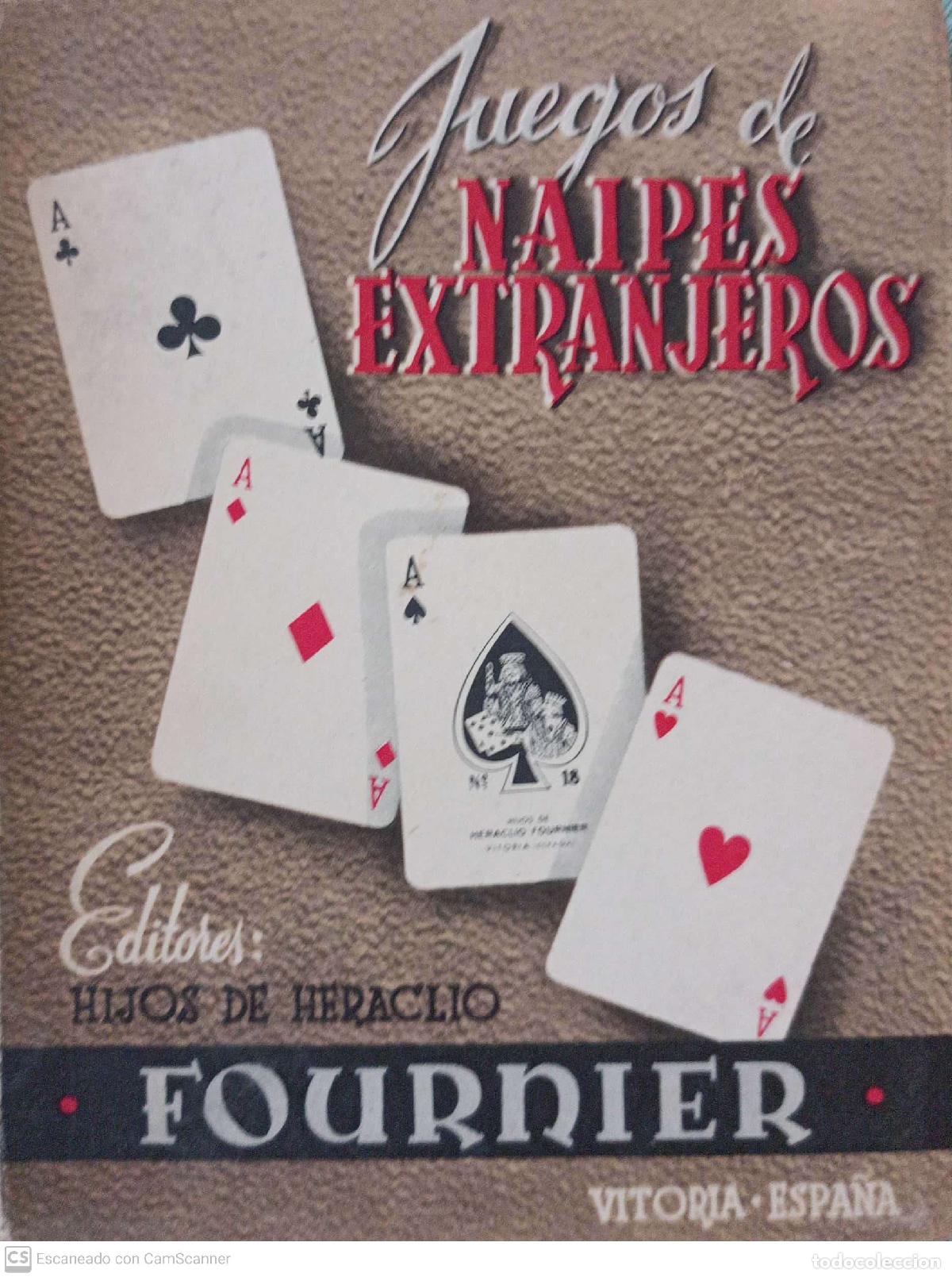 Libros: Juegos de naipes extranjeros - Foto 1