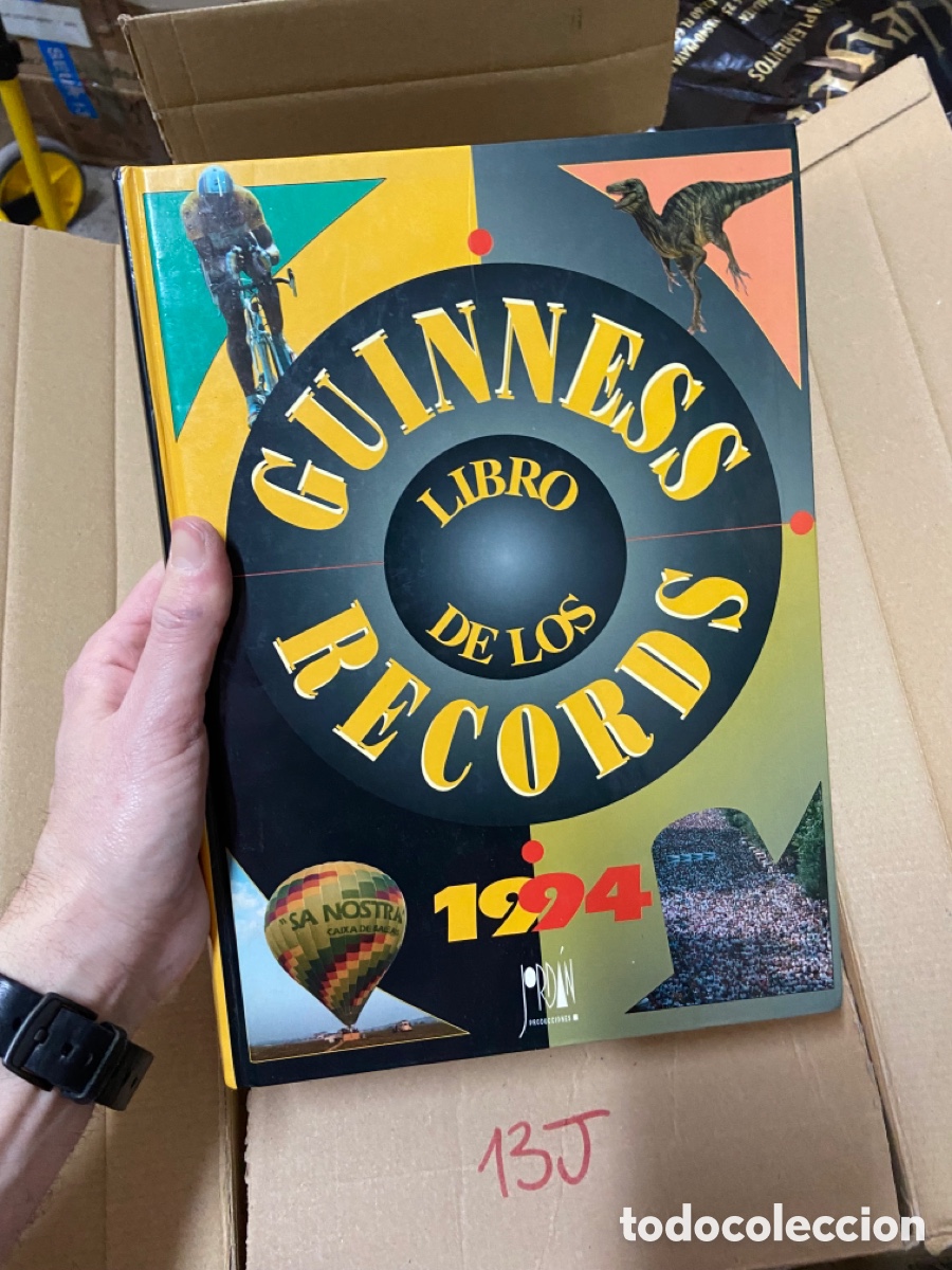 Libros: Caja13J libro guiness de los record 1994