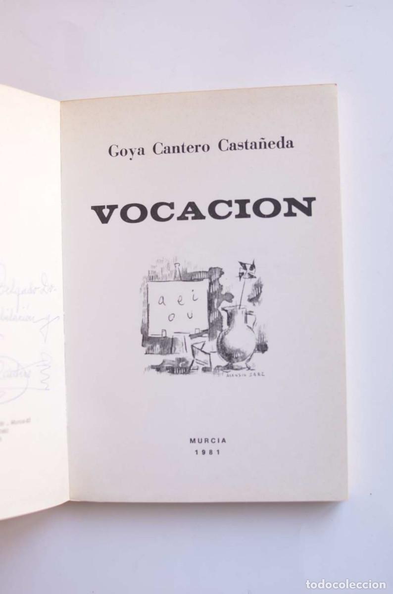 Libros: Vocaci&oacute;n - CANTERO CASTA&Ntilde;EDA, Goya - Foto 2