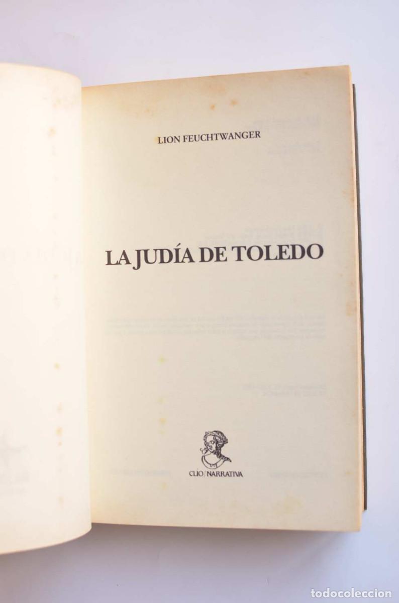 Libros: La jud&iacute;a de Toledo - FEUCHTWANGER, Lion - Foto 2