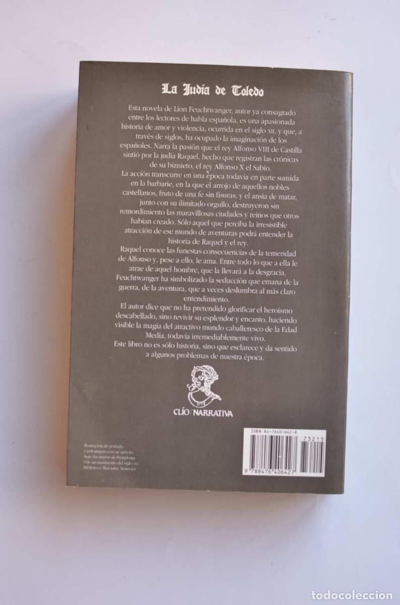 Libros: La jud&iacute;a de Toledo - FEUCHTWANGER, Lion - Foto 3