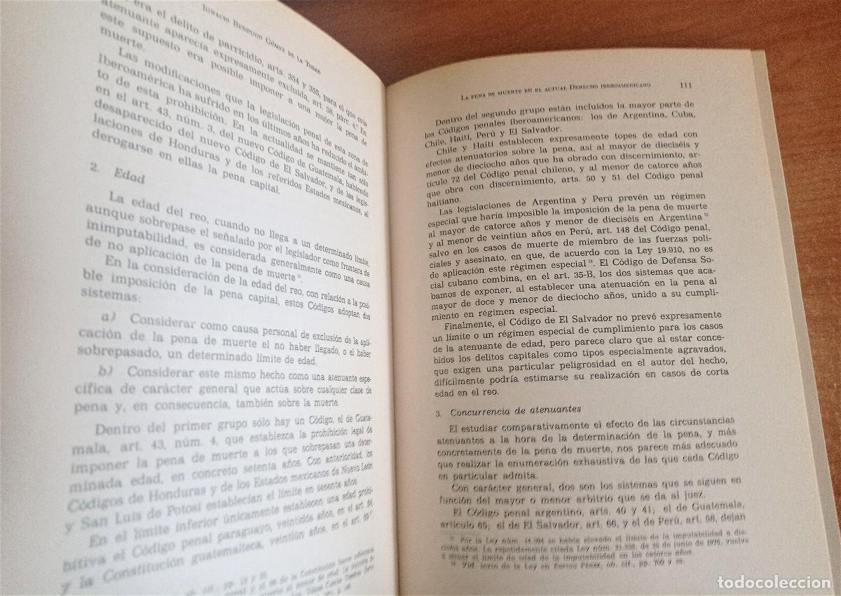 Libros: La pena de muerte - 6 respuestas, VV.AA, 1978 - Foto 2