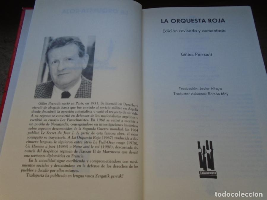 Libros: La Orquesta Roja - Gilles Perrault - Foto 2