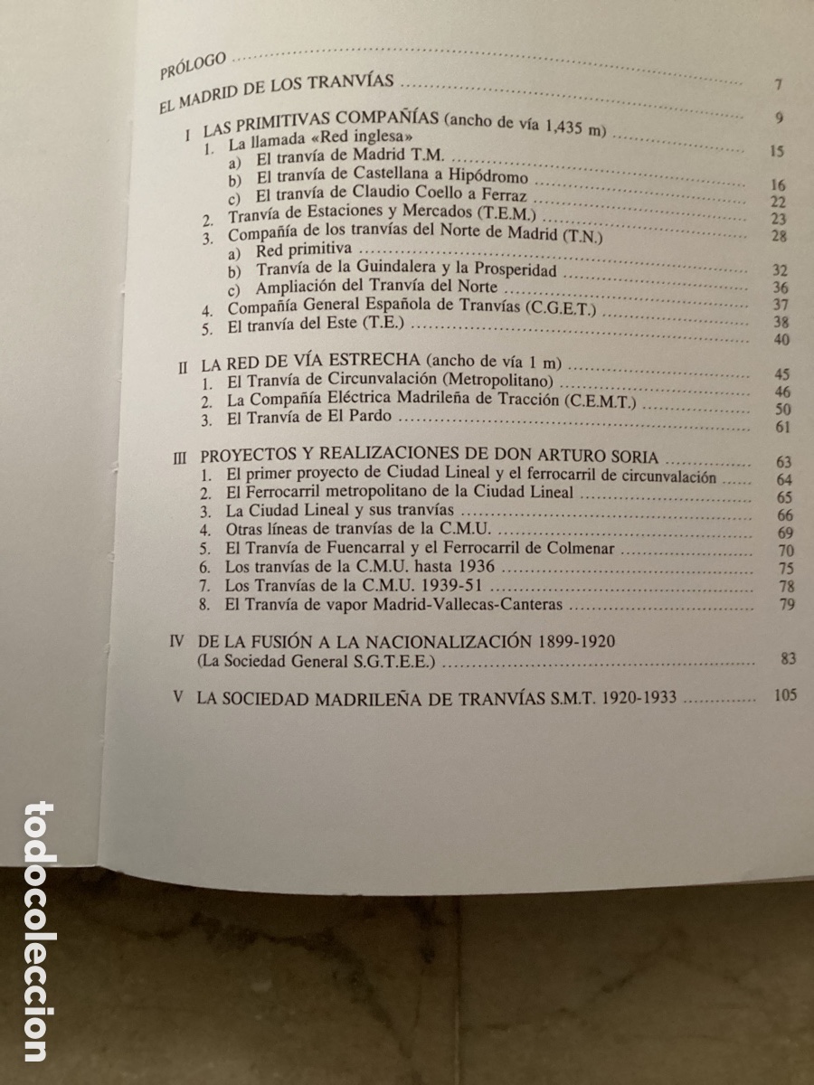 Libros: TRANV&Iacute;AS DE MADRID. Carlos L&oacute;pez Bustos. - Foto 2