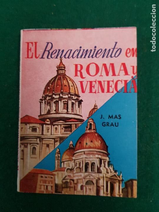 Libros: N&ordm;480 -EL RENACIMIENTO EN ROMA Y VENECIA