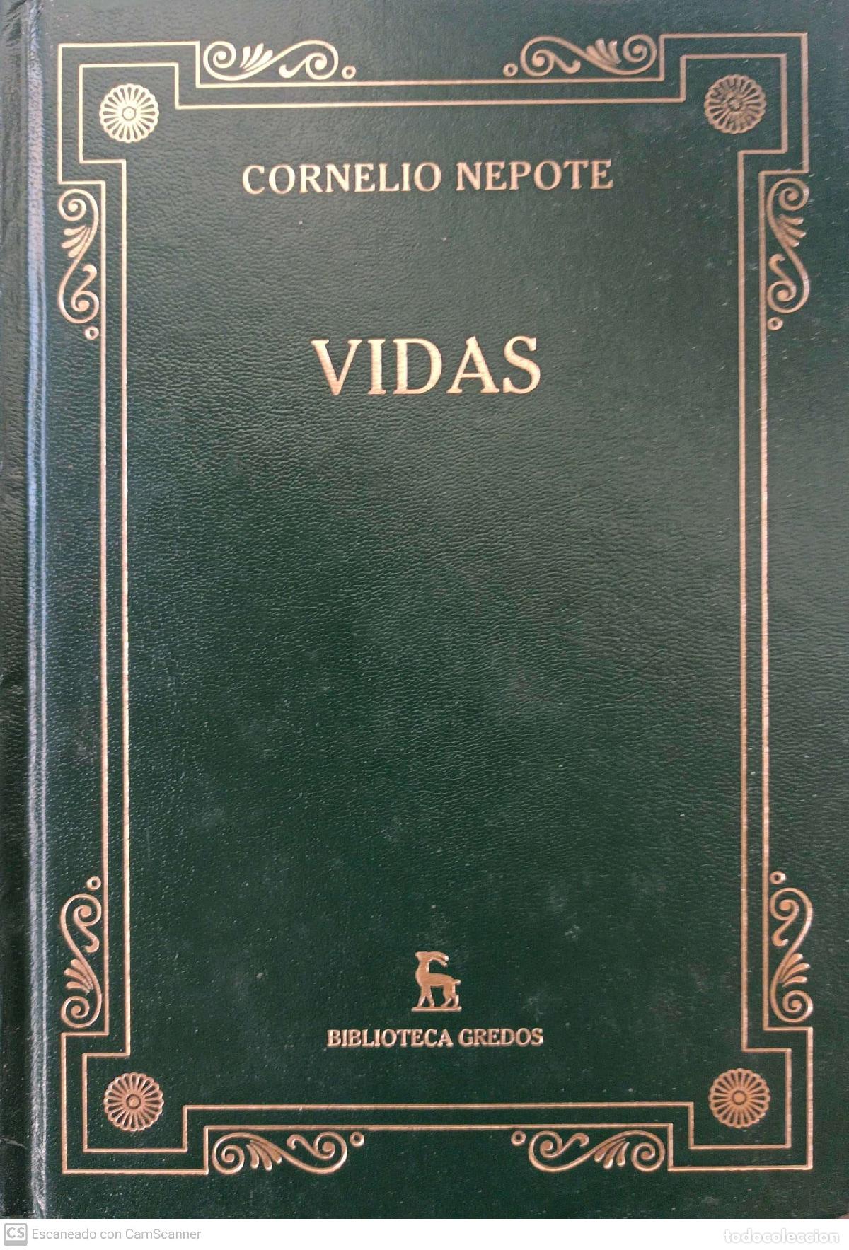 Libros: Vidas - Cornelio Nepote - Foto 1