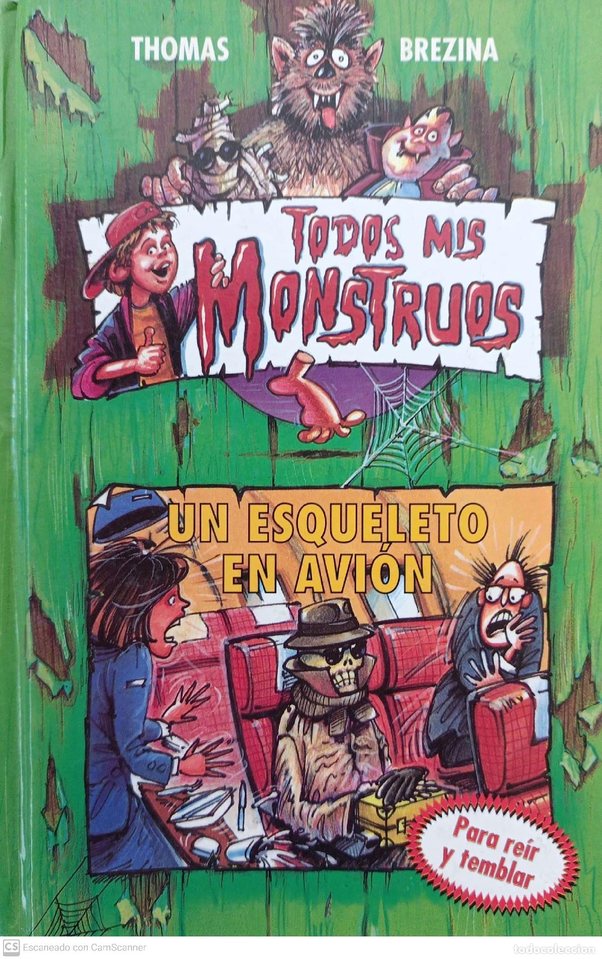 Libros: Un esqueleto en avi&oacute;n - Brezina, Thomas - Foto 1