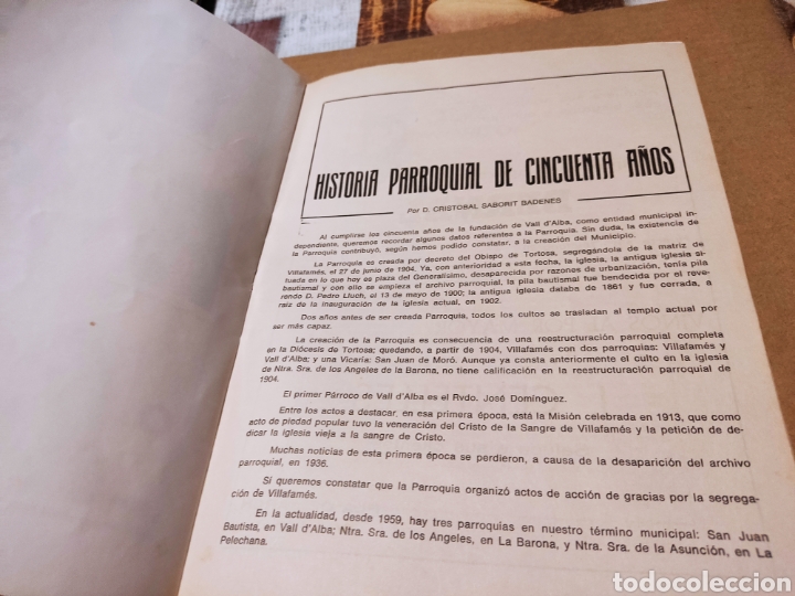 Libros: Programa de fiestas Vall D,Alba 1975 - Foto 10