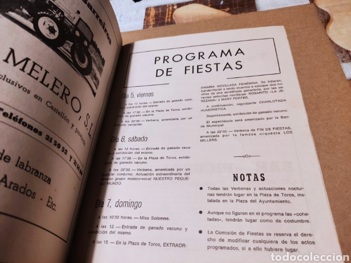 Libros: Programa de fiestas Vall D,Alba 1975 - Foto 11