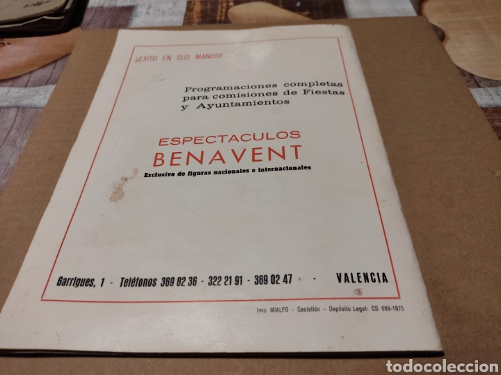 Libros: Programa de fiestas Vall D,Alba 1975 - Foto 13