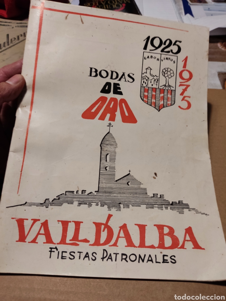 Libros: Programa de fiestas Vall D,Alba 1975 - Foto 1