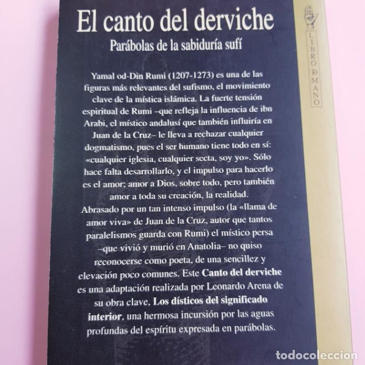 Libros: LIBRO-EL CANTO DEL DEVICHE-PAR&Aacute;BOLAS DE LA SABIDUR&Iacute;A SUF&Iacute;-YAMAL OD.DIN RUMI- - Foto 6