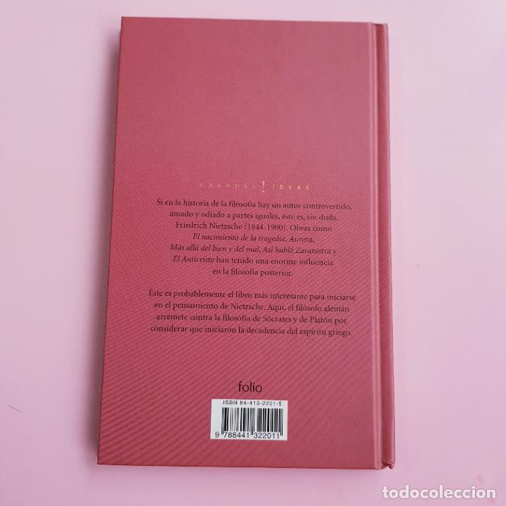 Libros: LIBRO-EL CREP&Uacute;SCULO DE LOS DIOSES-NIETZSCHE- - Foto 7