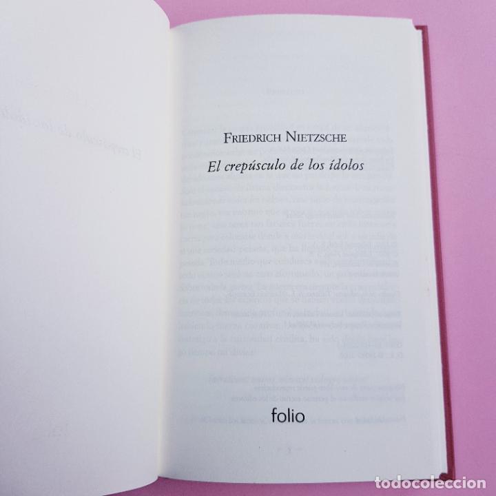 Libros: LIBRO-EL CREP&Uacute;SCULO DE LOS DIOSES-NIETZSCHE- - Foto 8