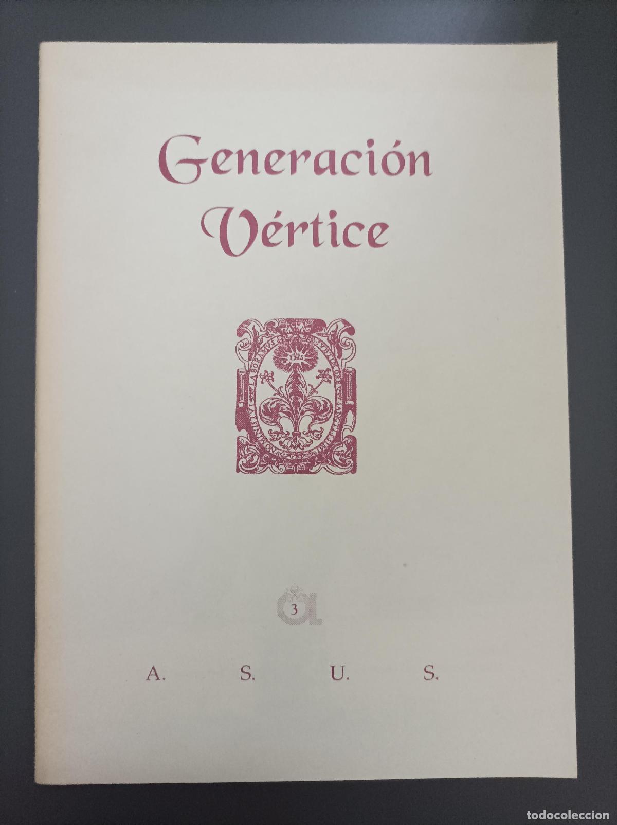 Libros: Generaci&oacute;n V&eacute;rtice. Enero 2000. - - Foto 1