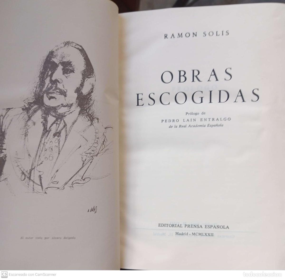 Libros: Obras escogidas - Ram&oacute;n Sol&iacute;s - Foto 1
