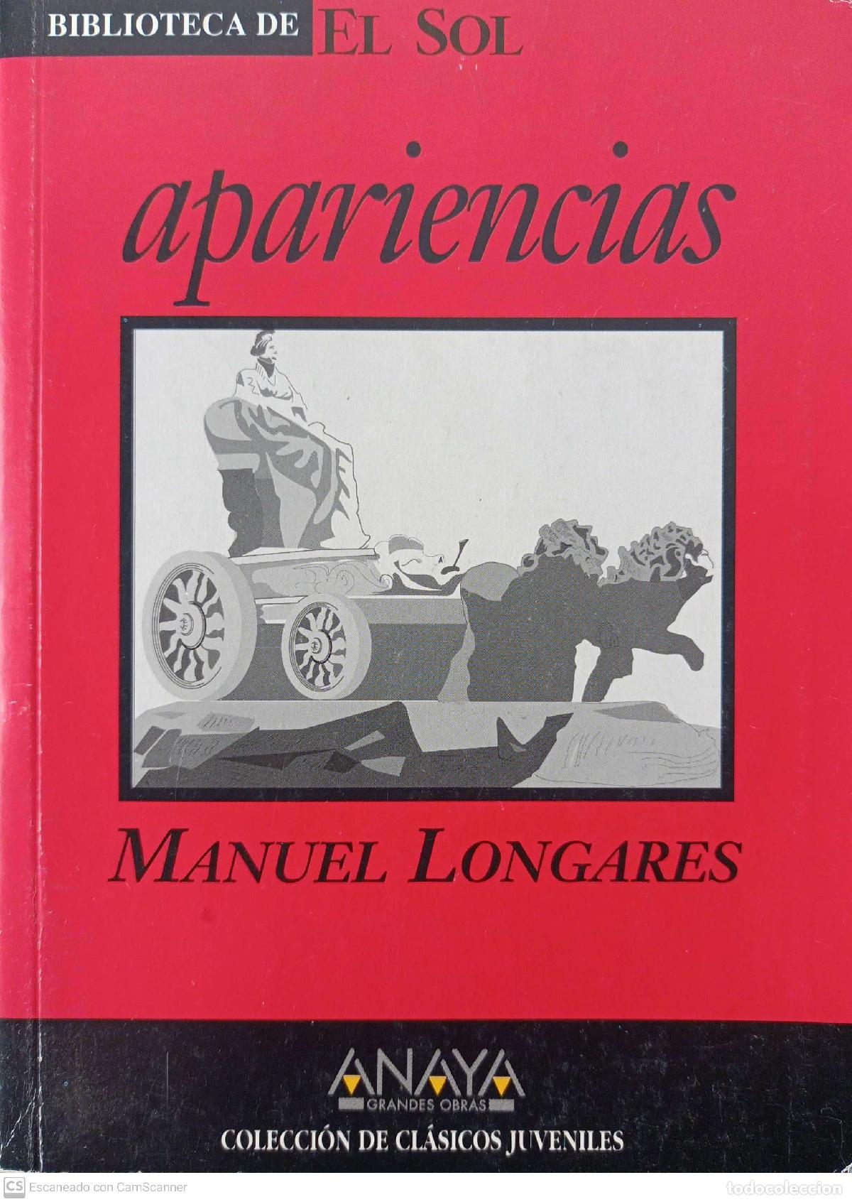 Libros: Apariencias - Longares, Manuel - Foto 1
