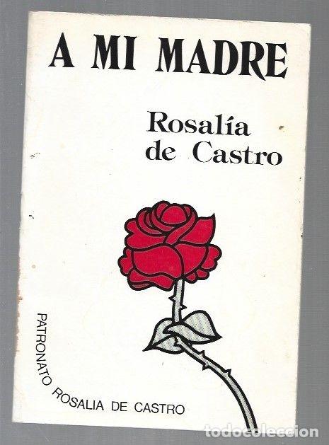 Libros: A MI MADRE - CASTRO, ROSALIA DE - Foto 1