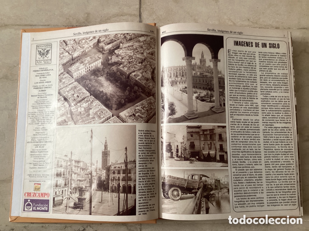 Libros: SEVILLA. IM&Aacute;GENES DE UN SIGLO. ABC - Foto 2