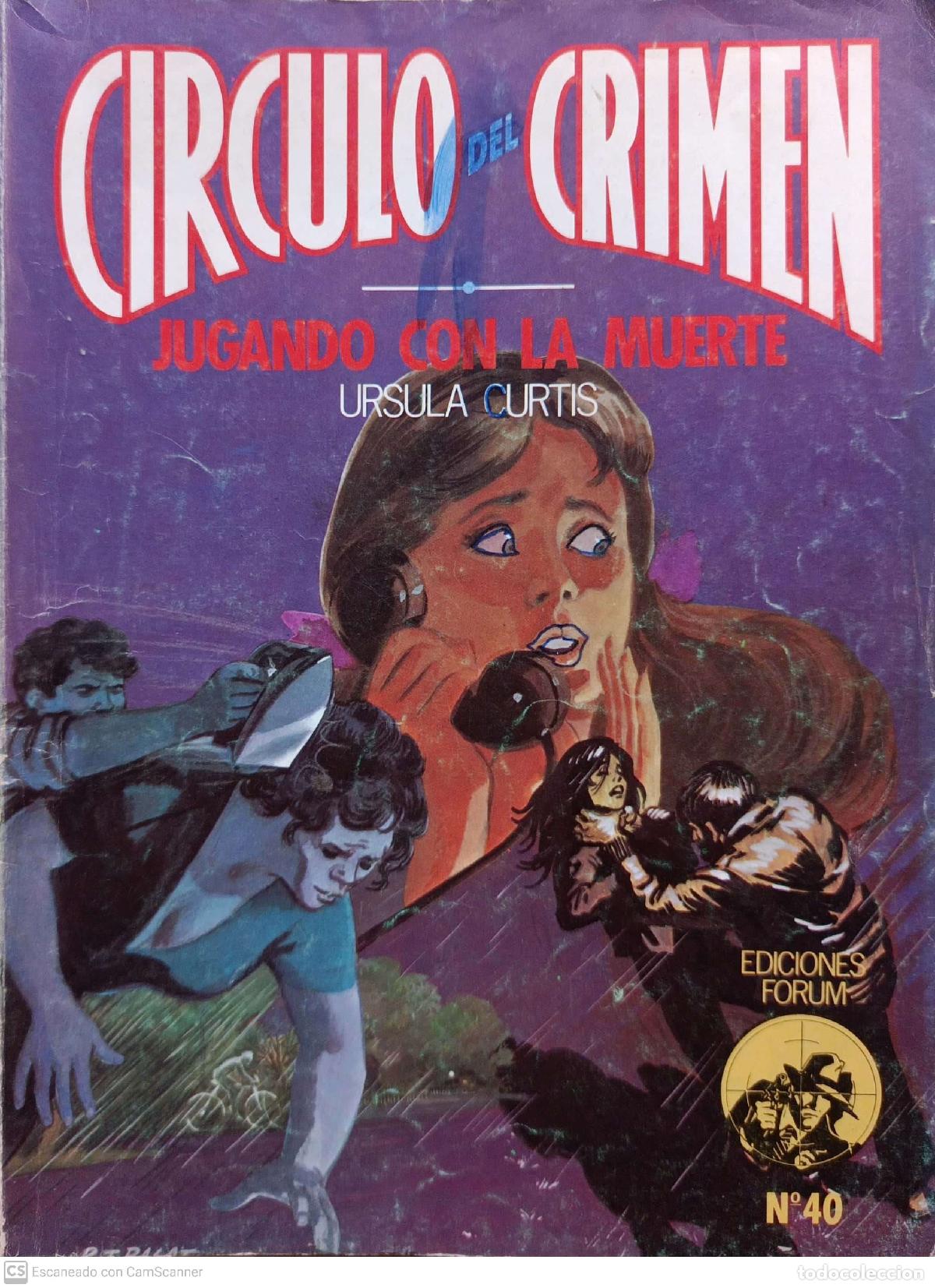 Libros: Jugando con la muerte (C&iacute;rculo del Crimen, n.&ordm;40) - Ursula Curtis - Foto 1