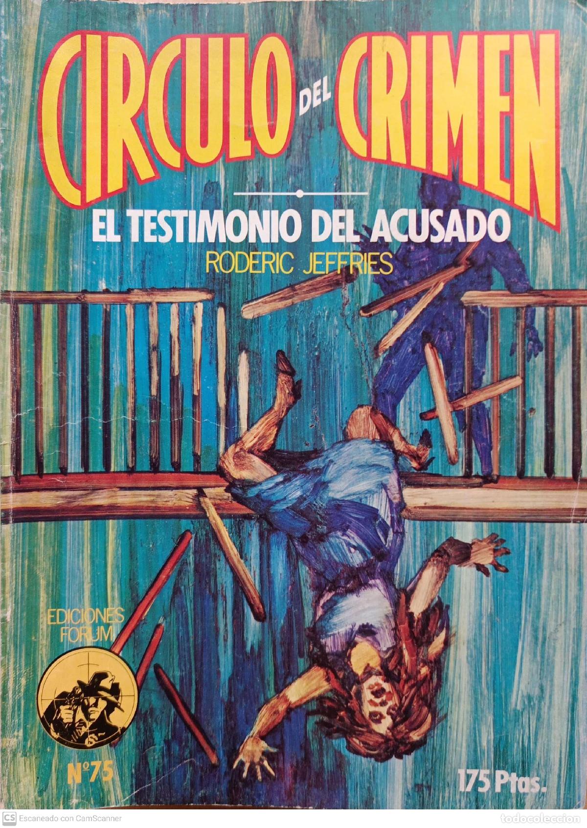 Libros: El testimonio del acusado (C&iacute;rculo del Crimen, n.&ordm;75) - Roderic Jeffries - Foto 1