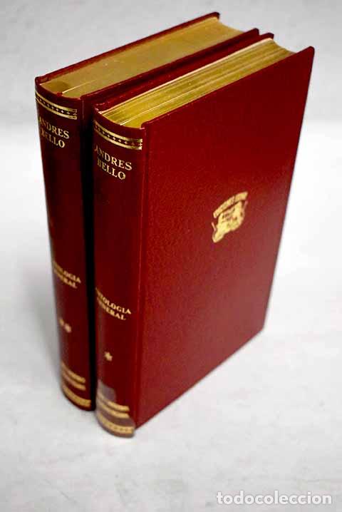Libros: Antolog&iacute;a general.- Bello, Andr&eacute;s - Foto 1