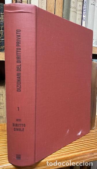 Libros: DIZIONARI DEL DIRITTO PRIVATO. 1. Irti. Diritto Civile - IRTI, Natalino