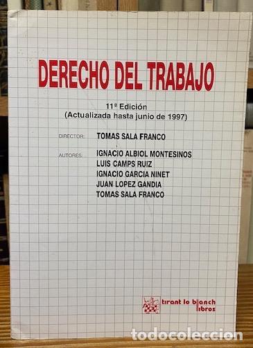 Libros: DERECHO DEL TRABAJO - SALA FRANCO, Tom&aacute;s - Foto 1