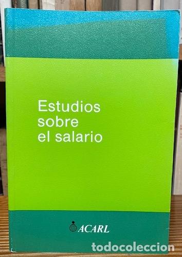 Libros: ESTUDIOS SOBRE EL SALARIO - Foto 1