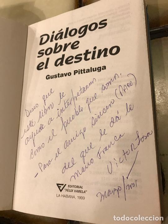 Libros: Di&aacute;logos sobre el destino. Gustavo Pittaluga - Foto 3