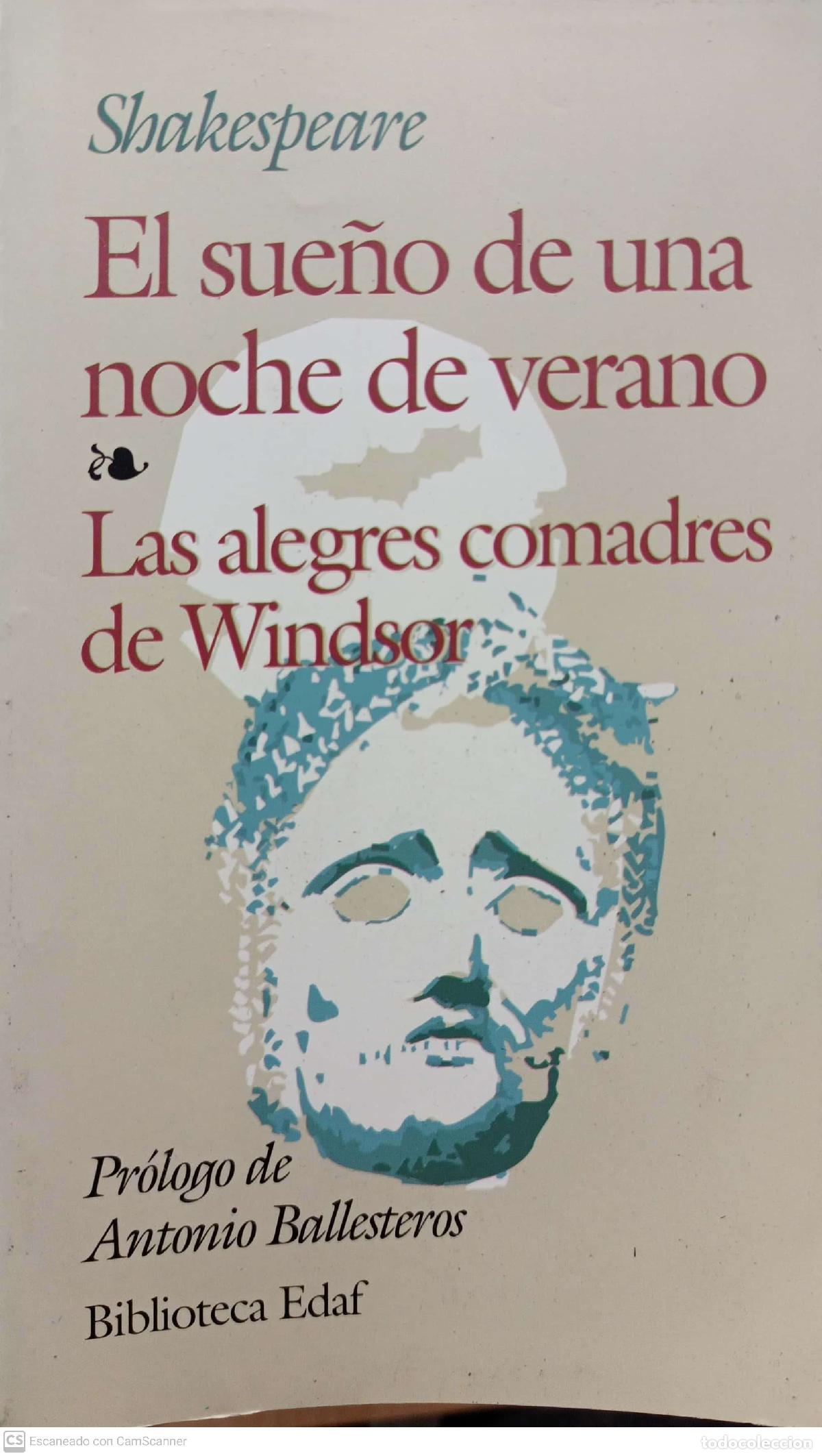 Libros: El sue&ntilde;o de una noche de verano ; Las alegres comadres de Windsor - Shakespeare, William - Foto 1
