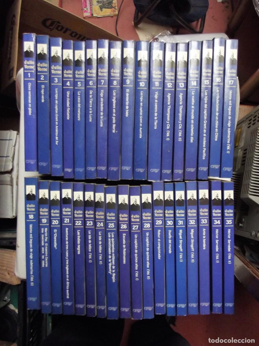 Libros: 35 LIBROS DE JULIO VERNE - Foto 1
