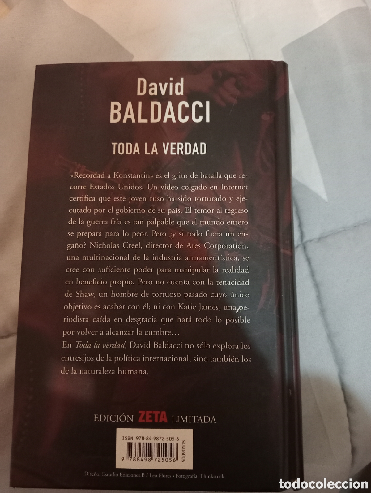Libros: Toda la verdad . David Baldacci. Edici&oacute;n limitada - Foto 2
