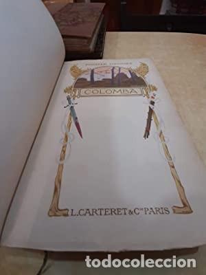 Libros: COLOMBA Soixante-trois compositions originales de Daniel Vierge... Prosper M&eacute;rim&eacute;e. - Foto 1