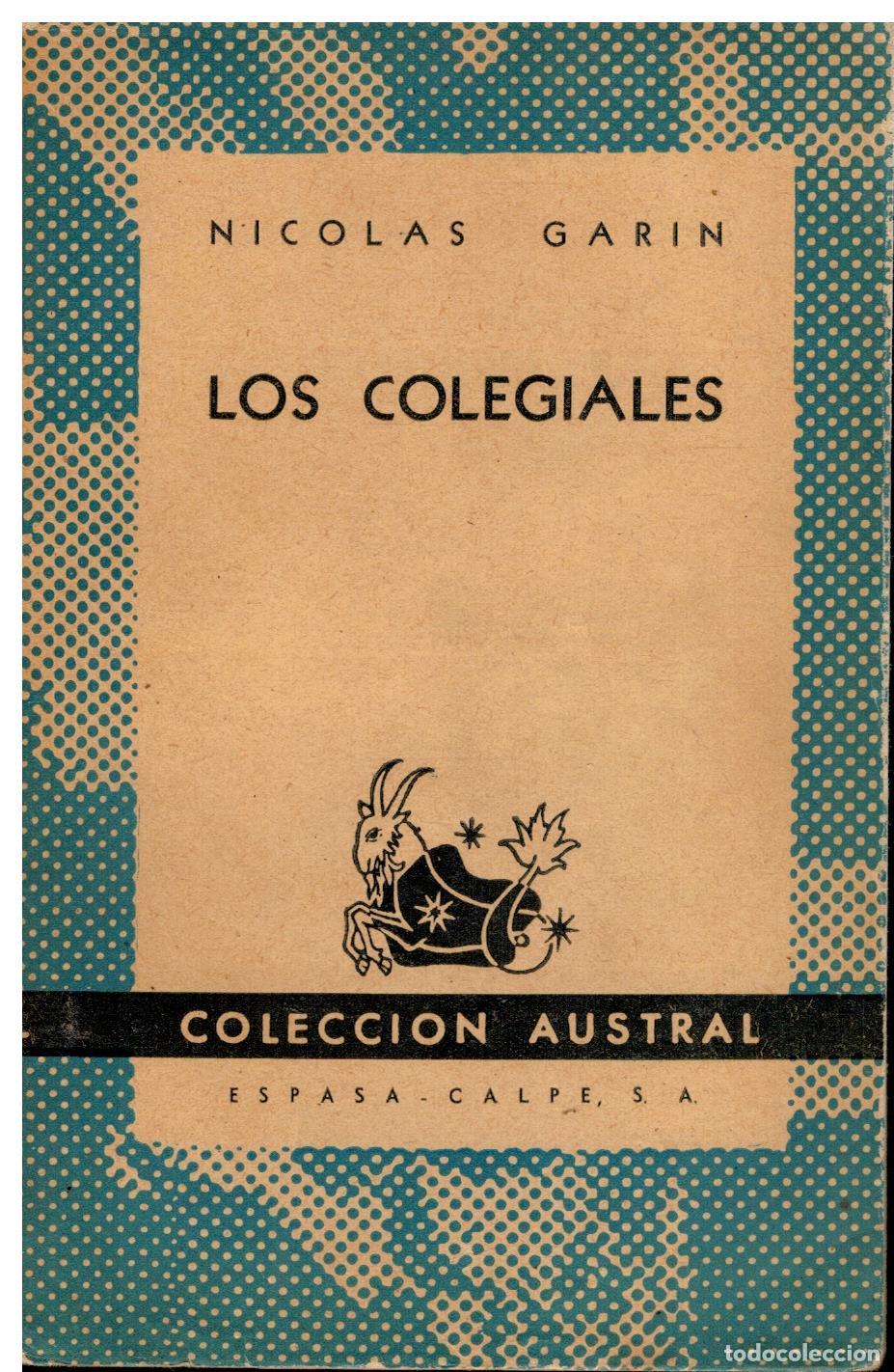 Libros: LOS COLEGIALES. - Foto 1
