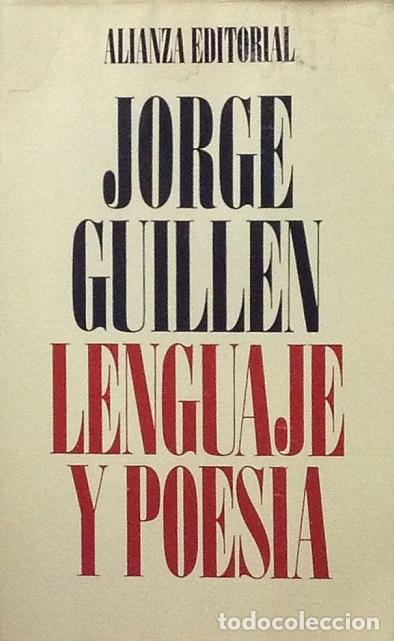 Libros: LENGUAJE Y POES&Iacute;A - Jorge Guill&eacute;n - Foto 1