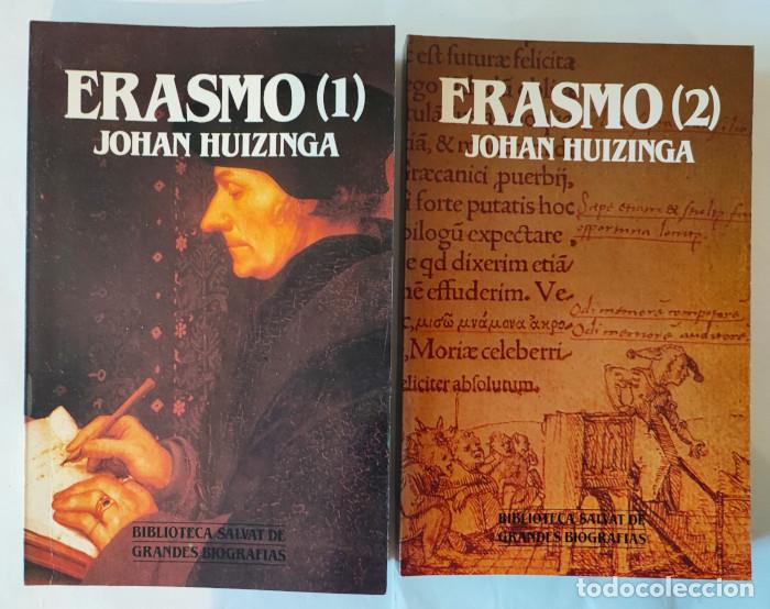 Libros: ERASMO (2 TOMOS) - Johan Huizinga - Foto 1