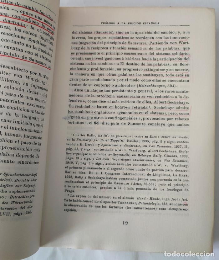 Libros: CURSO DE LING&Uuml;&Iacute;STICA GENERAL - Ferdinand De Saussure - Foto 3