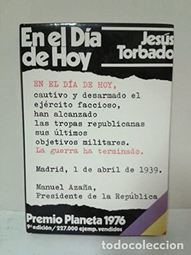 Libros: EN EL D&Iacute;A DE HOY - Jes&uacute;s Torbado - Foto 1