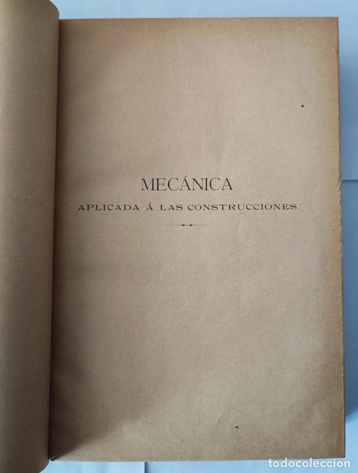 Libros: MEC&Aacute;NICA APLICADA A LAS CONSTRUCCIONES (2 TOMOS) - Jos&eacute; Marv&aacute; Y Mayer - Foto 3