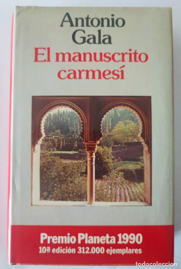 Libros: EL MANUSCRITO CARMES&Iacute; - Antonio Gala - Foto 1