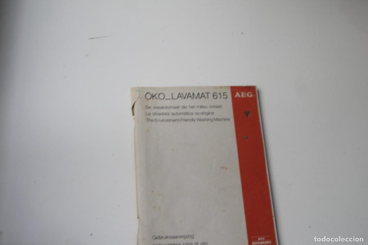 Libros: OKO LAVAMAT 615 AEG - Foto 1