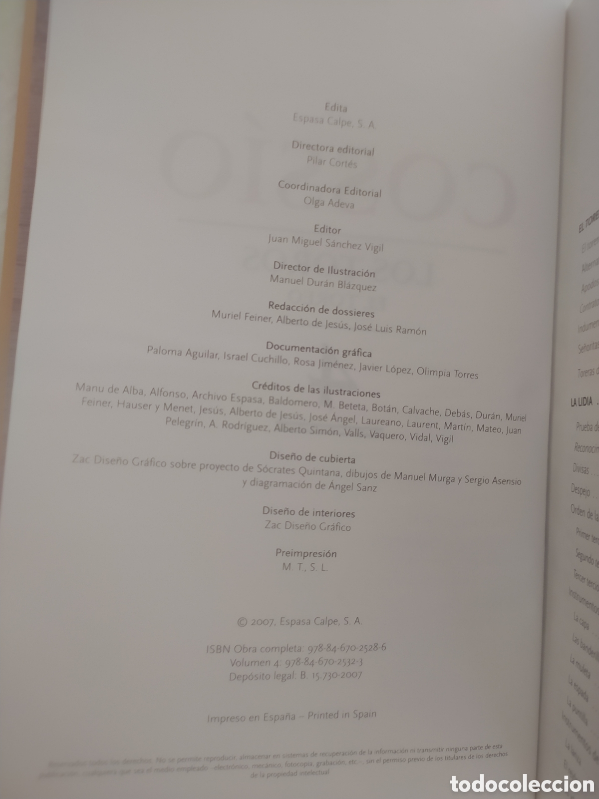 Libros: Cossio los toros el toreo n&uacute;mero cuatro Espasa - Foto 2