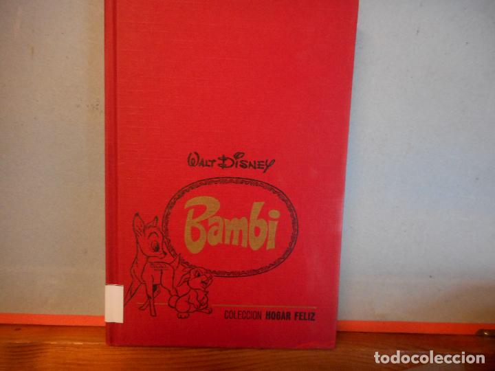 Livros em segunda m&atilde;o: LIBRO.BAMBI.WALT DISNEY.COLECCION HOGAR FELIZ.PESO-264G.