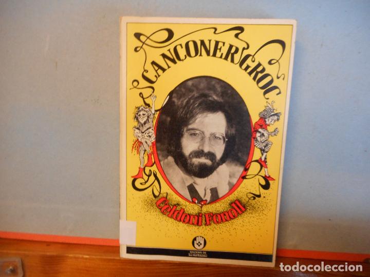 B&uuml;cher: LIBRO.CANCONER GROC.CELDONI FONOLL.PESO-165G.