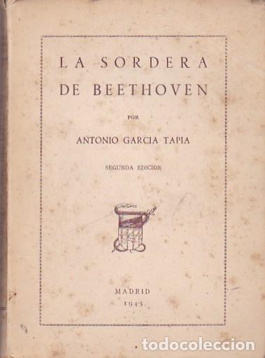 Libros: La sordera de Bethoven - GARCIA TAPIA , Antonio - Foto 1