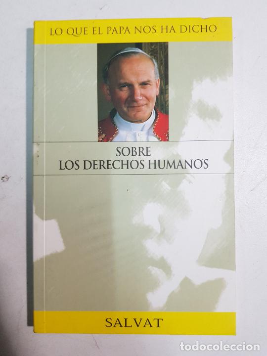 Libros: Sobre los derechos humanos / Juan Pablo II - Foto 1